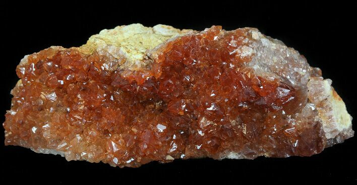 Red Hematoid Quartz Cluster - Morocco #44747